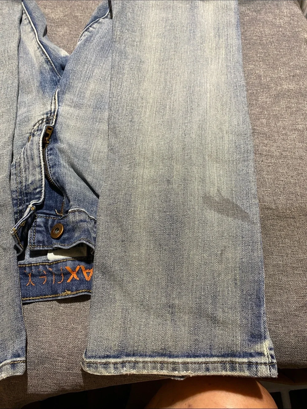 urban pipeline Men’s Light Blue Slim Jeans - MaxFlex 32x32